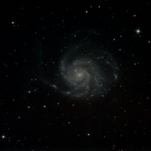 M 101 Erstes Foto mit der Bitte um Anregungen