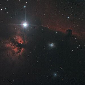 IC 434 - Pferdekopf- und Flammennebel - klassisch