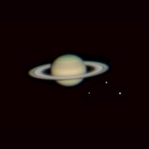 Saturn mit Videokamera 26.5.2012