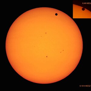 Venustransit aus Michelbach / Niederösterreich
