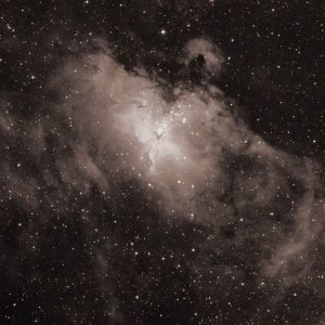 Adlernebel h-alpha dslr