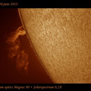 Prominence  30.6.2012
