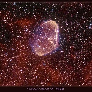 NGC6888 Schmalband Komposit
