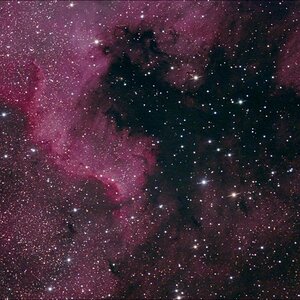 NGC7000 mal wieder.