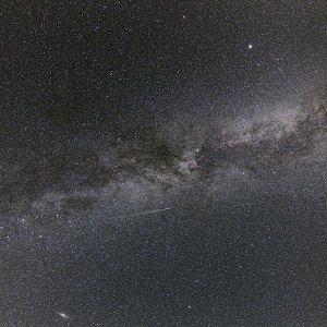 Perseid vor der Milchstraße