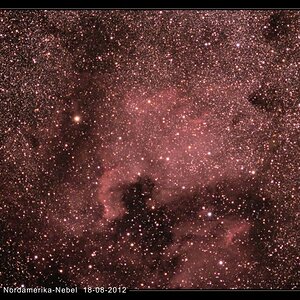 NGC7000 mit Takumar200/5.6