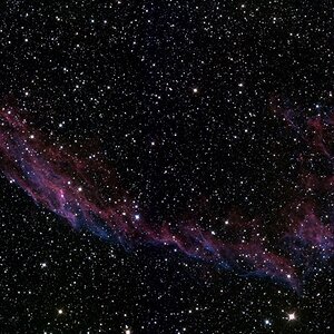 Mosaikbild von NGC2992/95 - Cirrusnebel