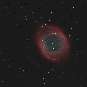 NGC 7293 Helixnebel DSLR 8h
