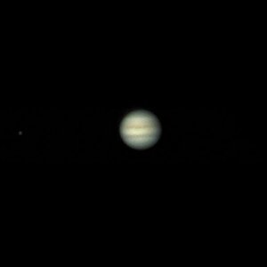 Jupiter "Schnellschuss" afokal durchs 6mm Okular