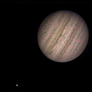 Jupiter und Europa vom 4.9