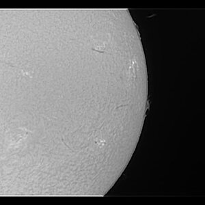 Sonne H-alpha im PST 6.9.12