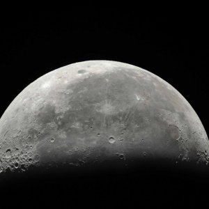 Mond von heute früh mit  FH 102/1500mm