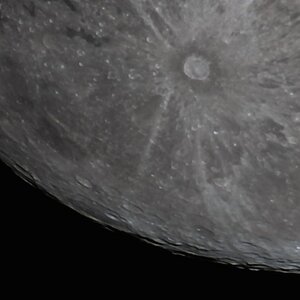 Der südliche Ausschnitt mit Tycho