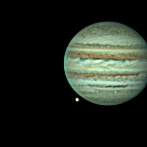 Jupiter und Ganymed vom 10.10.2012