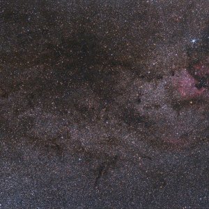 Widefield NGC7000 und IC1396