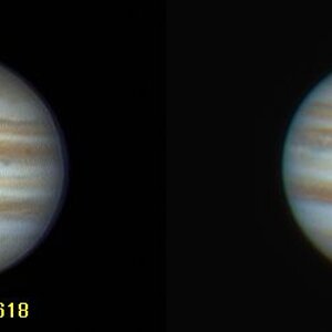 Jupiter - L-RGB vs. RGB