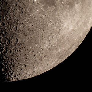 Mond südöstlicher Quadrant mit Mare Australe