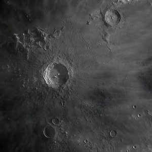 Kopernikus im Halbschatten + Vollmondlicht