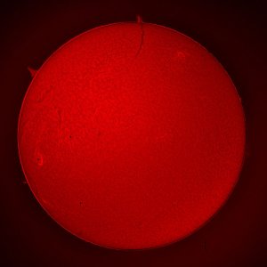 H-Alpha-Sonne mit Lumix G3