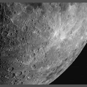 Strahlenkrater Stevinus A und Furnerius A
