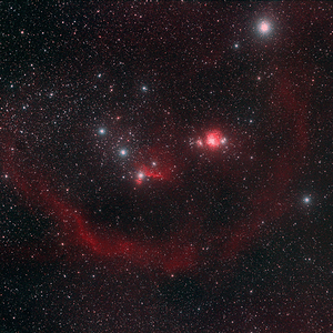 Sternbild Orion Barnards Loop