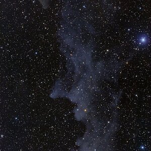 Hexenkopfnebel von  La Palma