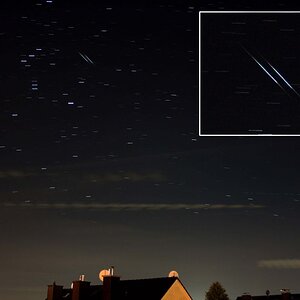 Doppel-Iridium Flare