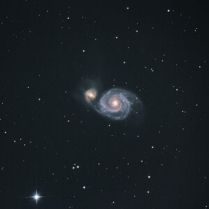 M51 Whirpool Galaxie