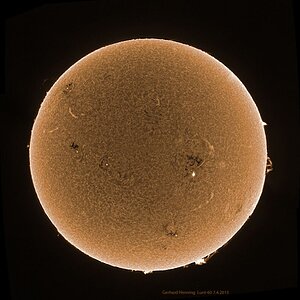 Sonne nochmal überarbeitet
