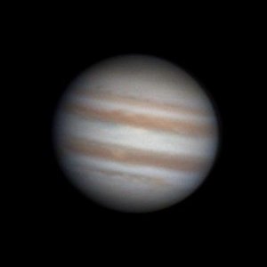 Jupiter vom 07.04.2013 und er wird immer kleiner