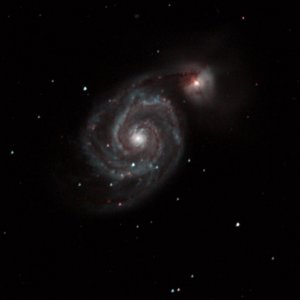 Firstlight an M51