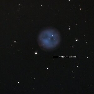 Eulennebel und Quasar