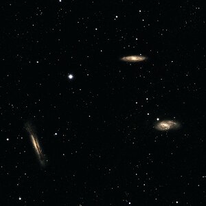 M66, M65, NGC3628-Leos Triplet