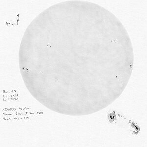 Sonne am 25.04.2013.