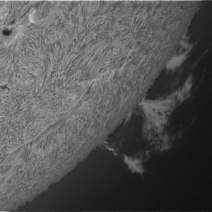 Sonne in HA vom 08.05.13