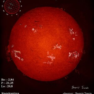 Halpha Sonna am 13.05.2013.