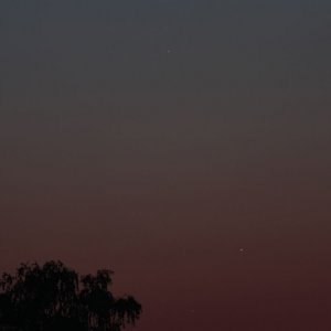 Merkur, Venus, Jupiter