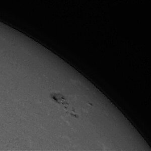 Sonne im Weißlicht am 06 06 13