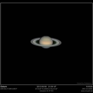 Saturn vom 8.6.2013