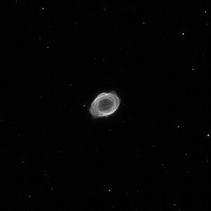 Kurzbelichteter M57 mit wenig Brennweite