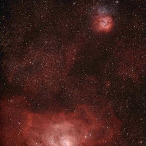 M8 - M20 M21 Trio mit DSLR