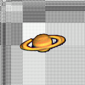 Saturn mit Newton