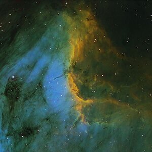 Erste Aufnahme in der Hubble Palette: NGC 5070