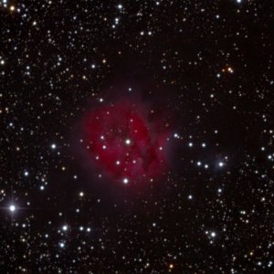 IC 5146 - Halpha RGB Blending