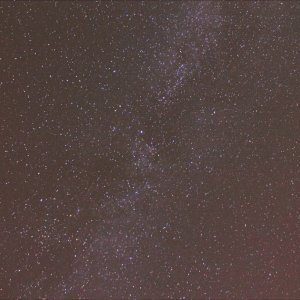 Erster Versuch: Milchstraße und Andromeda