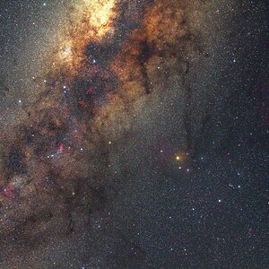 Milchstraße über Hakos Namibia