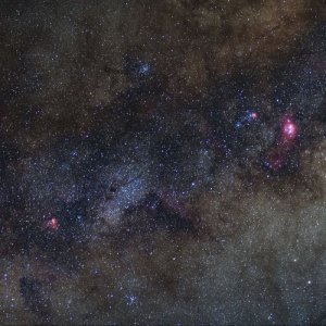 Adler-, Omega-, Trifid- & Lagunennebel