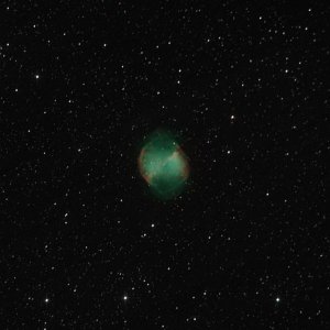 M27 Hantelnebel mit kleiner Ausrüstung