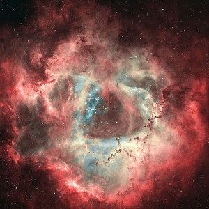 Farbinterpretation von NGC 2244