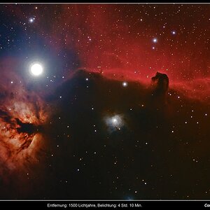 Barnard 33 Pferdekopfnebel